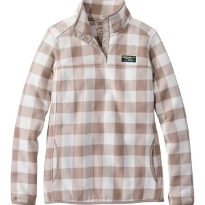 Women's L.L.Bean Sweater Fleece Pullover, Print