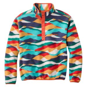 Adults' Bean's Classic Fleece Pullover, Print