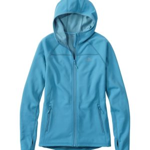 Women's PrimaLoft ThermaStretch Fleece Jacket, Hooded Full-Zip