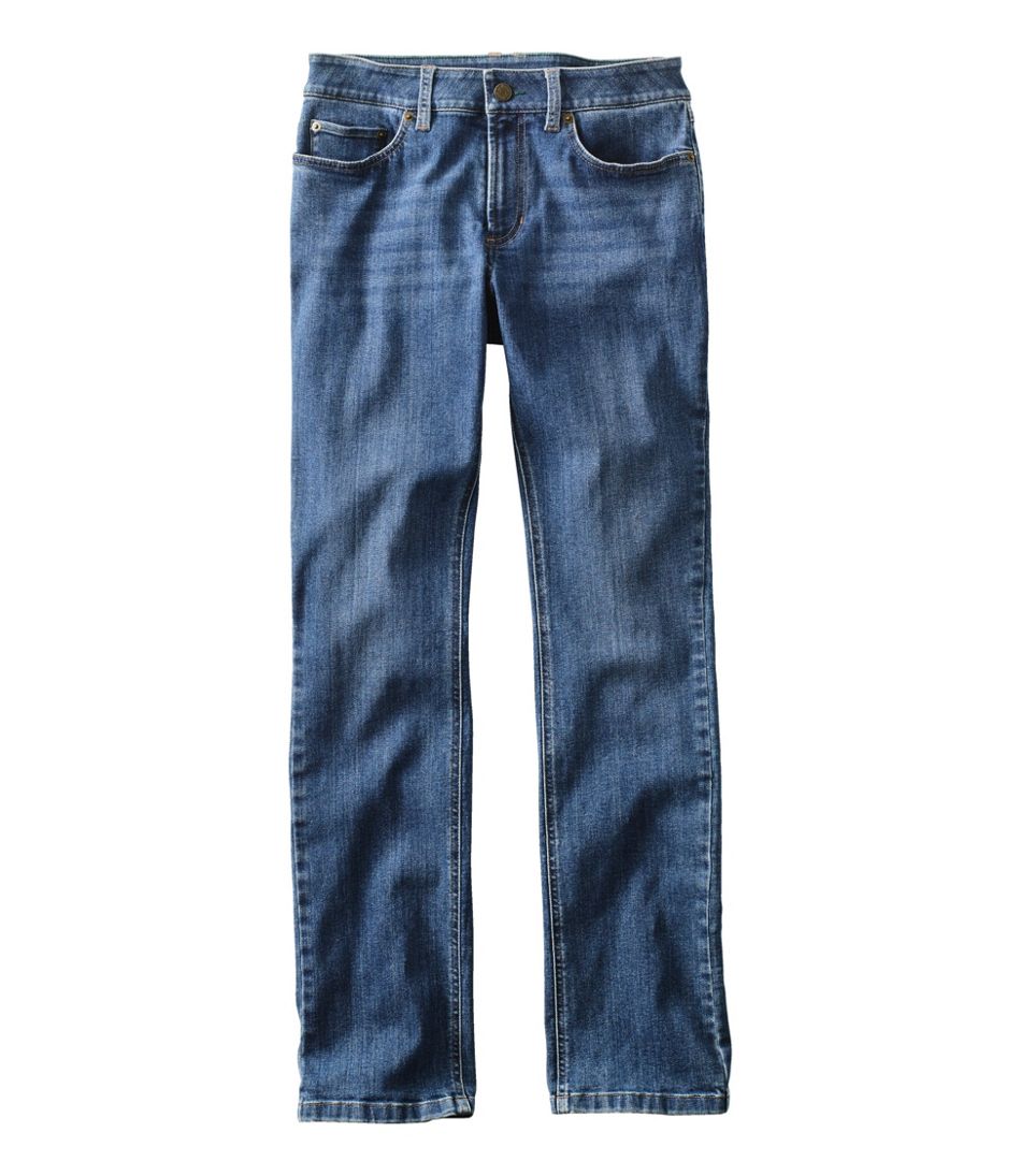 Women's BeanFlex? Jeans, Mid-Rise Straight-Leg