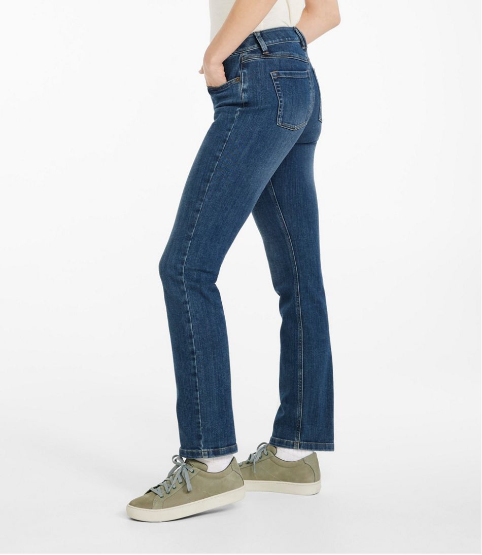 Women's BeanFlex? Jeans, Mid-Rise Straight-Leg - Image 4