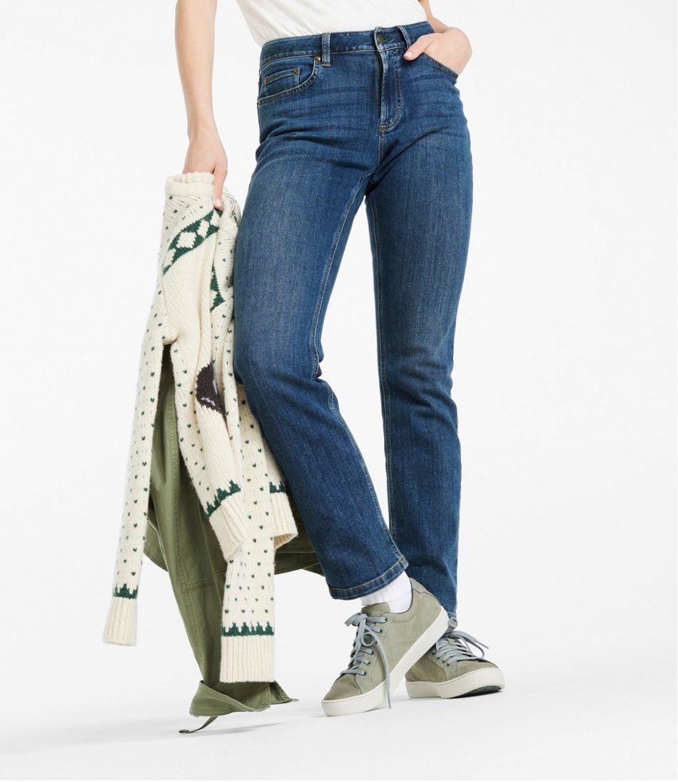 Women's BeanFlex? Jeans, Mid-Rise Straight-Leg - Image 6