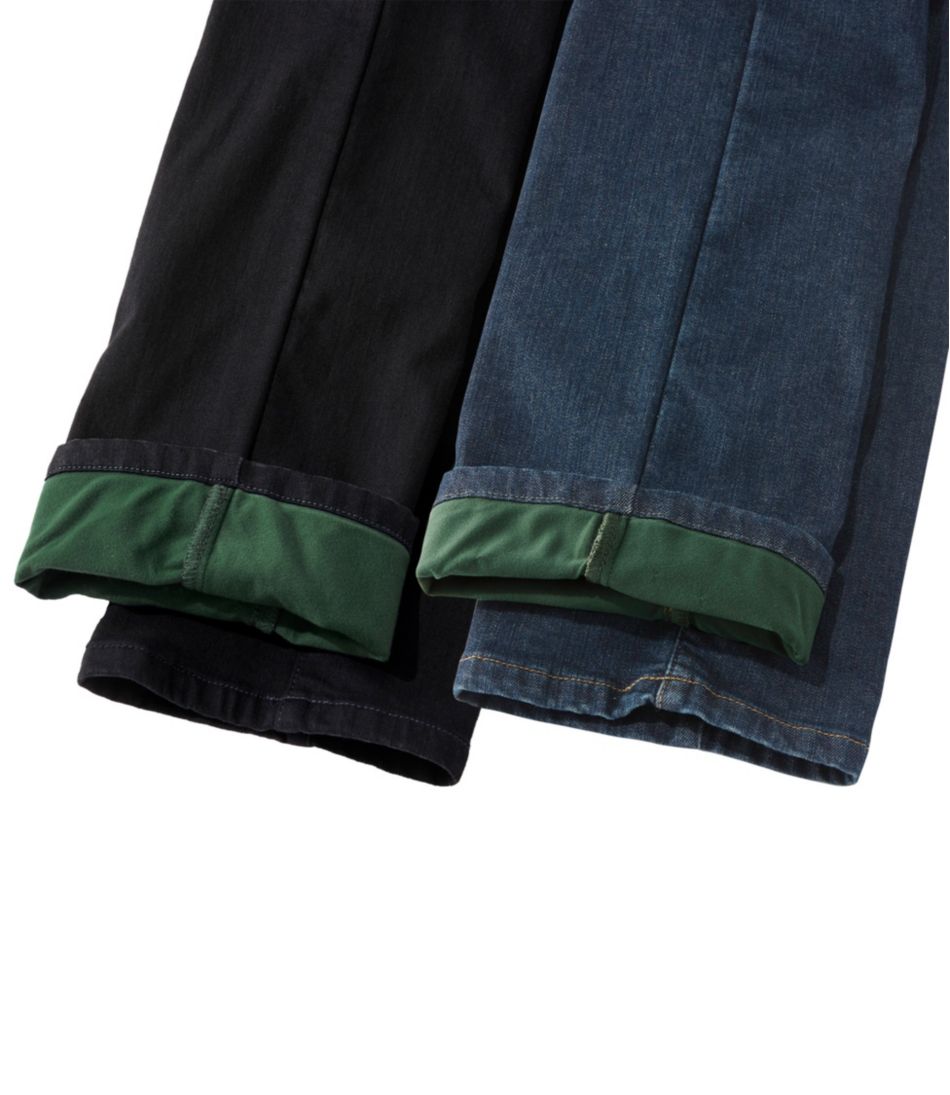 Women's True Shape Jeans, High-Rise Straight-Leg Fleece-Lined - Image 5
