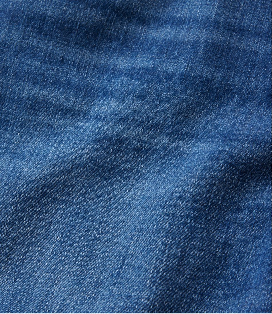 Women's L.L.Bean Everyday Stretch Jeans, High-Rise Relaxed Wide-Leg - Image 5