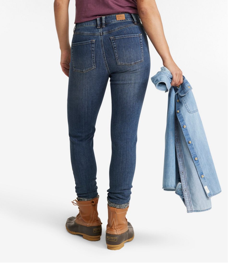Women's BeanFlex? Jeans, Mid-Rise Skinny-Leg - Image 3