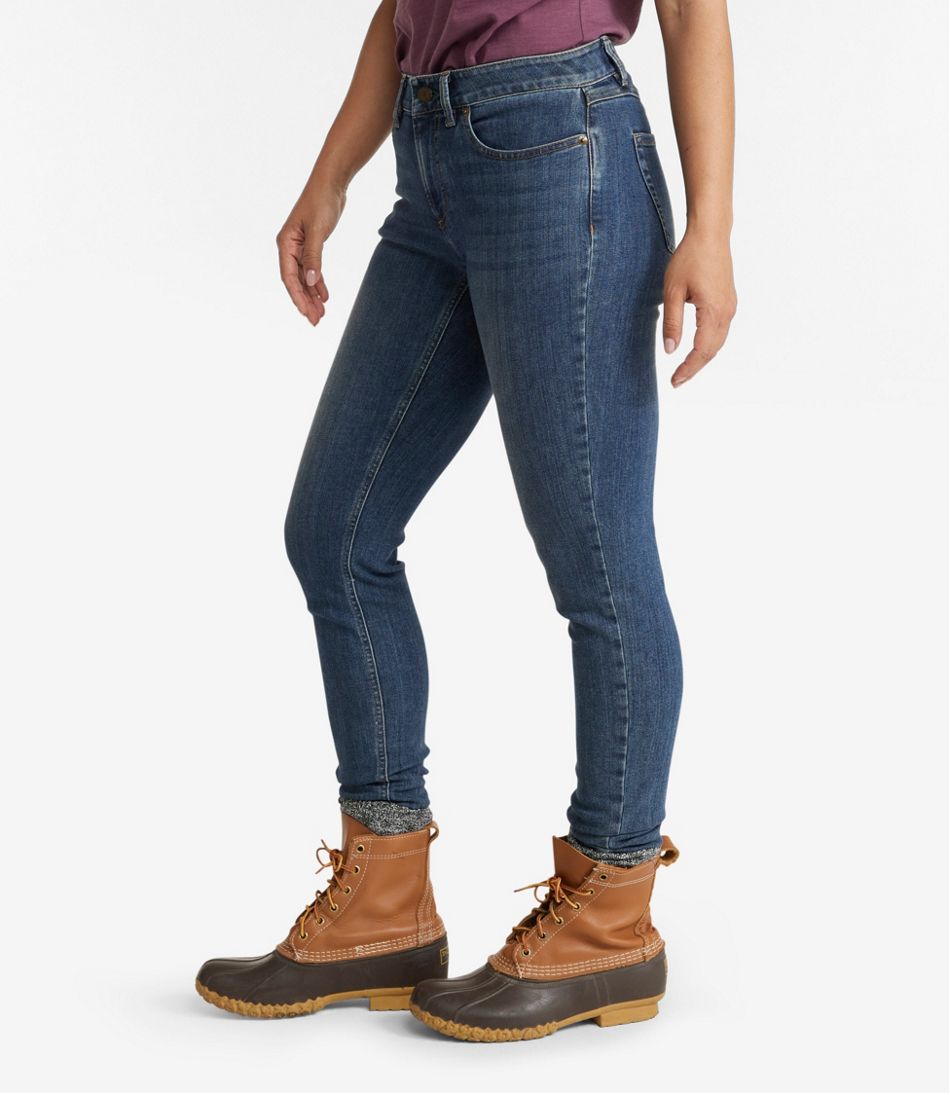 Women's BeanFlex? Jeans, Mid-Rise Skinny-Leg - Image 4
