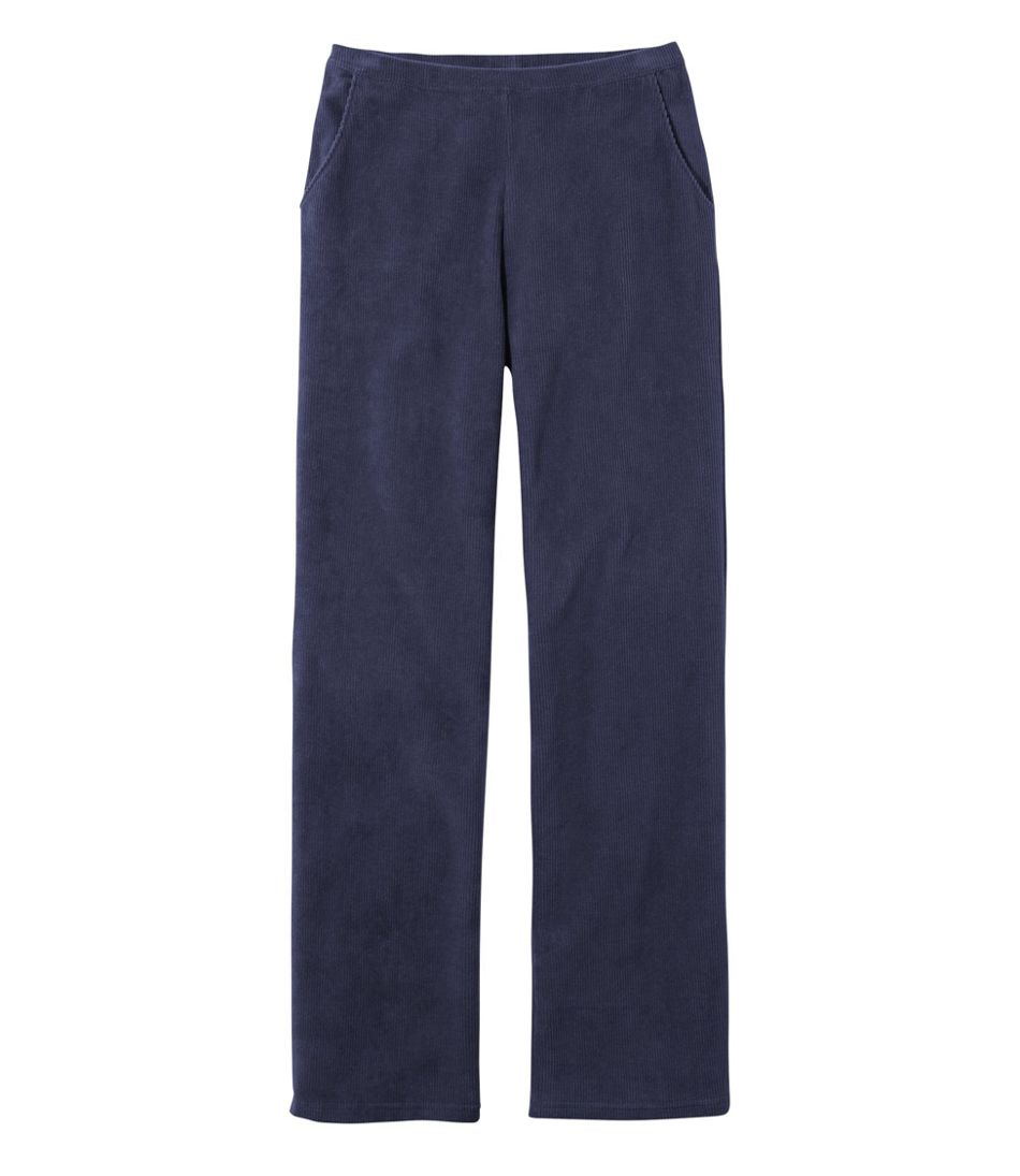 Women's Perfect Fit Knit Cords, Straight-Leg