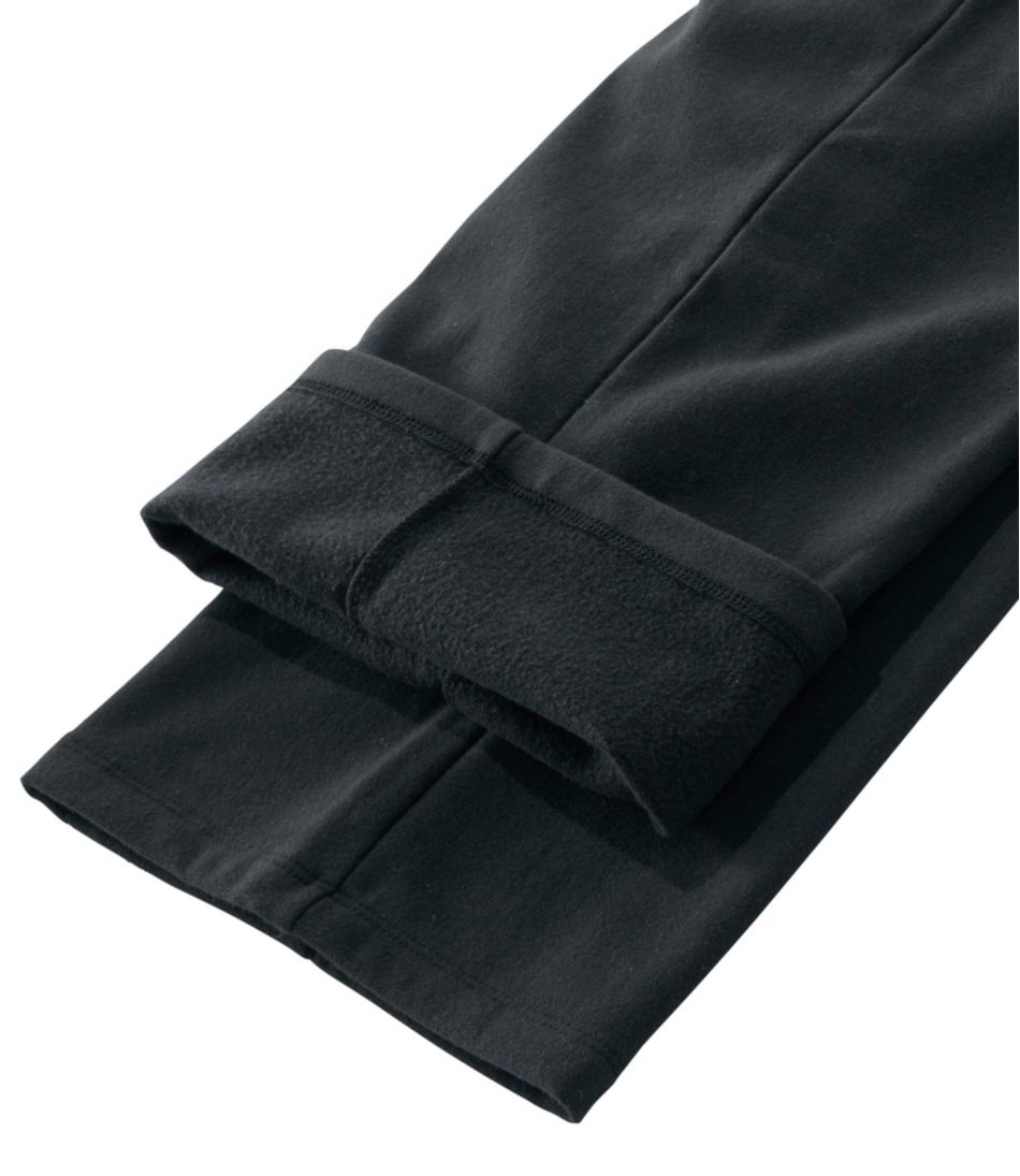 Women's Perfect Fit Pants, Fleece-Backed Straight-Leg - Image 5