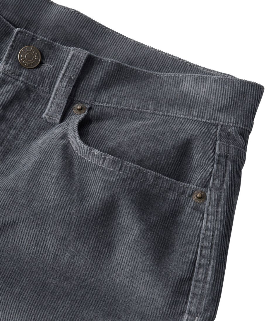 Women's BeanFlex Five-Pocket Corduroy Pants, Mid-Rise Straight-Leg - Image 4