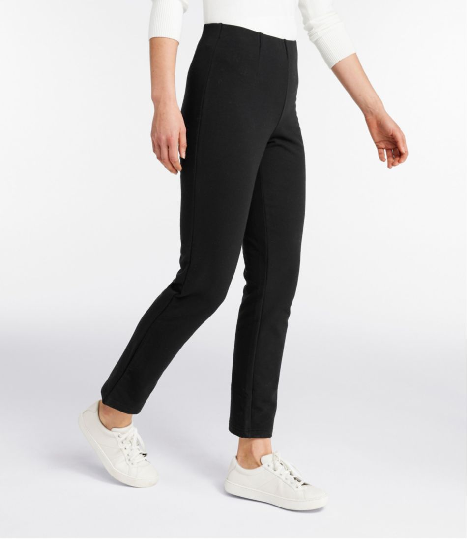 Women's Perfect Fit Pants, Fleece-Backed Slim-Leg - Image 4