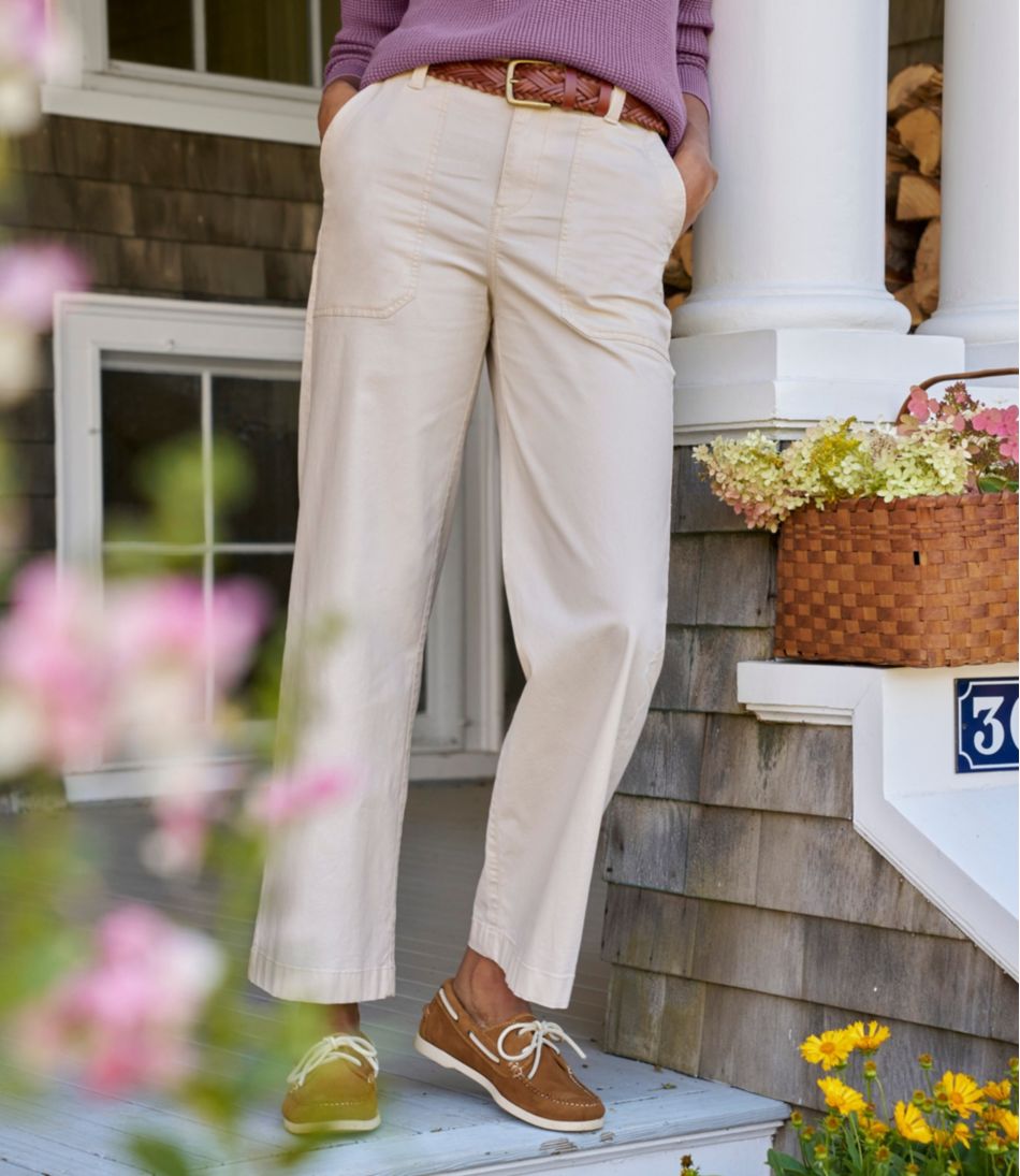 Women's 207 Vintage Cotton Canvas Pants, High-Rise Wide-Leg - Image 6