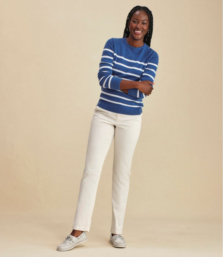 Women's Comfort Stretch Pants, Mid-Rise Straight-Leg Chino - Image 6