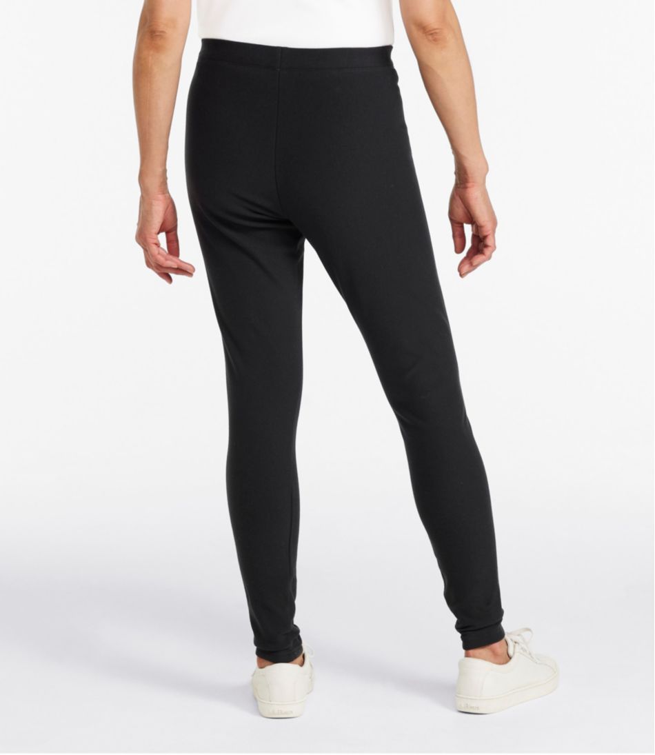 Women's Perfect Fit Pants, Fleece-Backed Leggings - Image 3