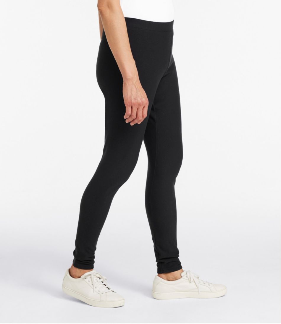 Women's Perfect Fit Pants, Fleece-Backed Leggings - Image 4