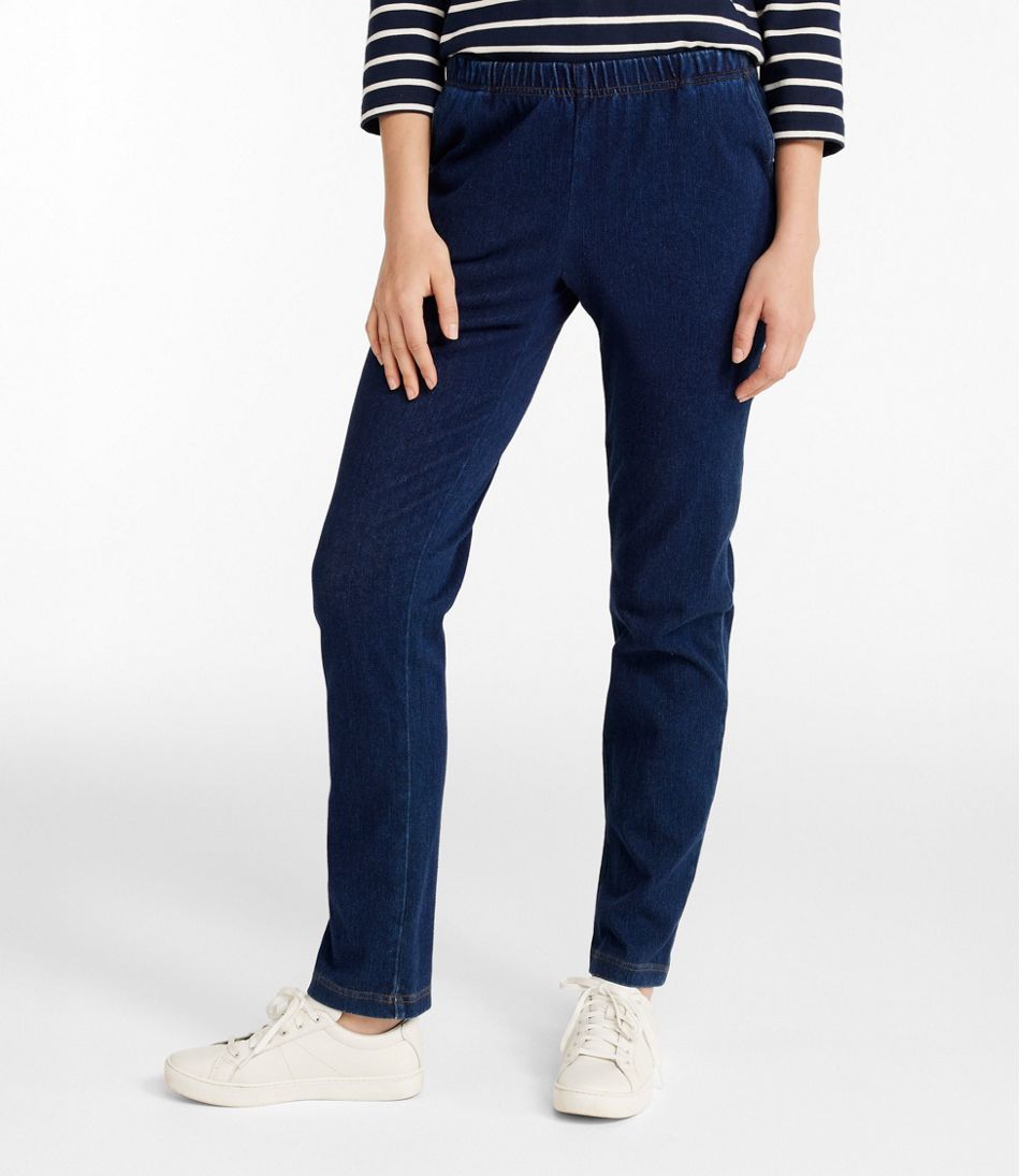 Women's Perfect Fit Pants, Denim Original Tapered Leg - Image 2