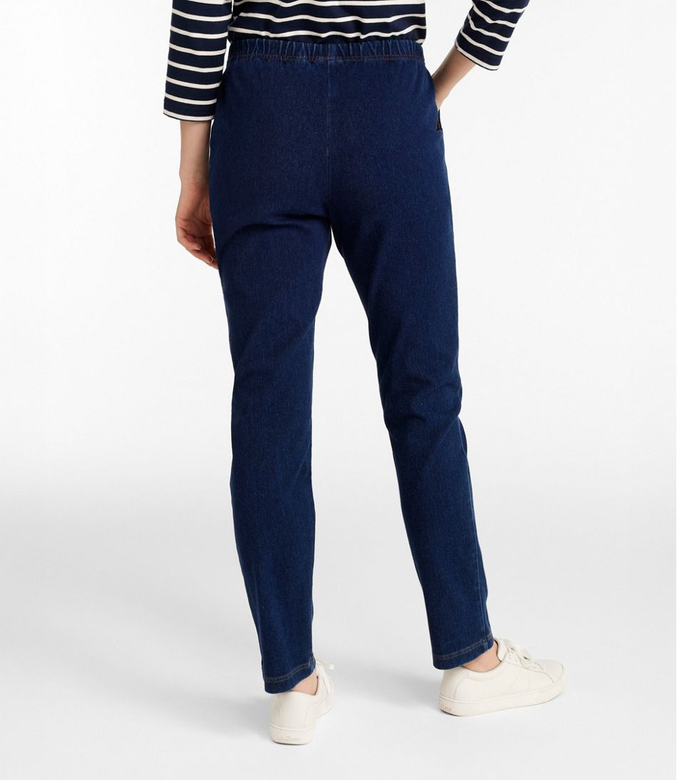 Women's Perfect Fit Pants, Denim Original Tapered Leg - Image 3