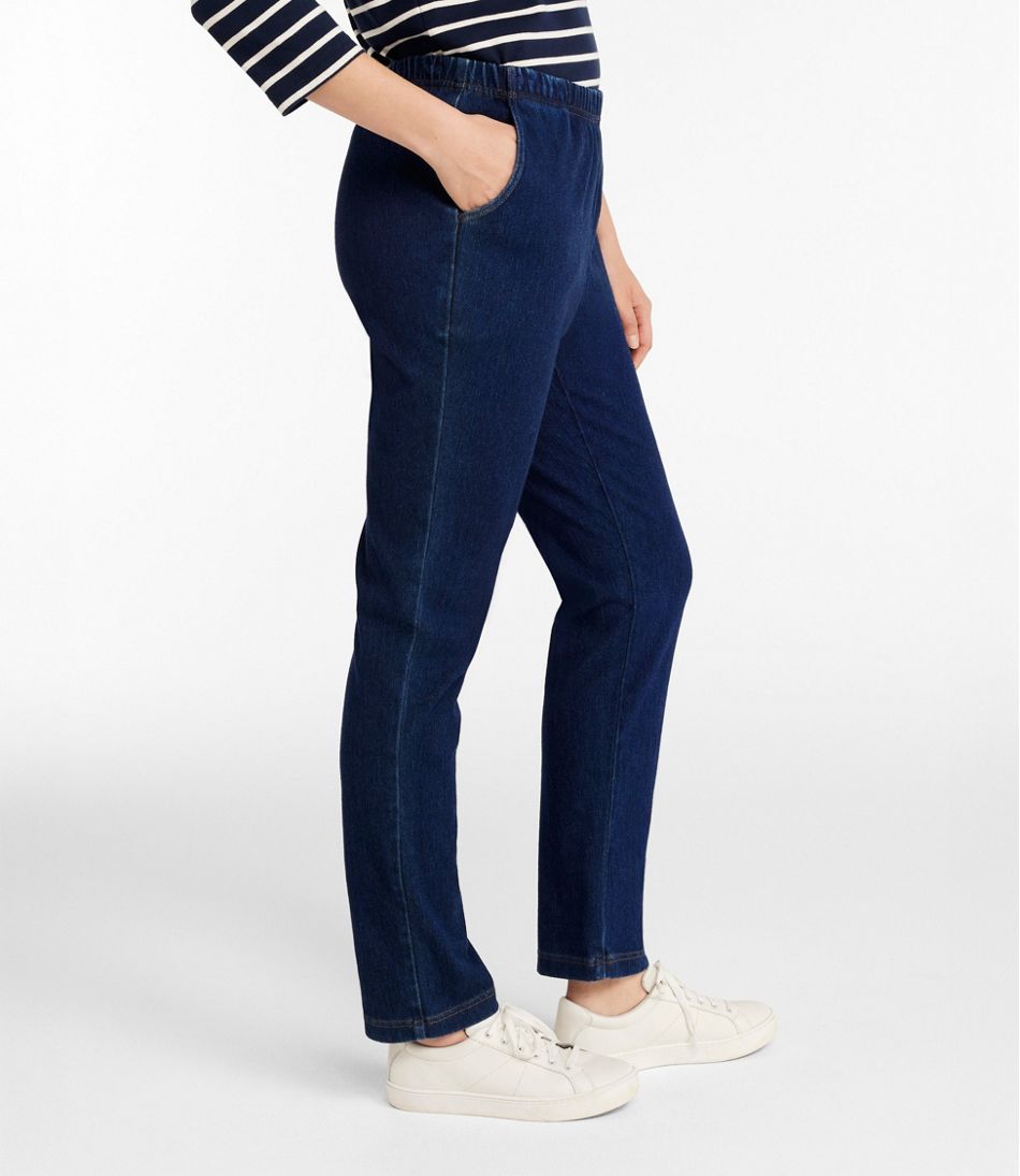 Women's Perfect Fit Pants, Denim Original Tapered Leg - Image 4