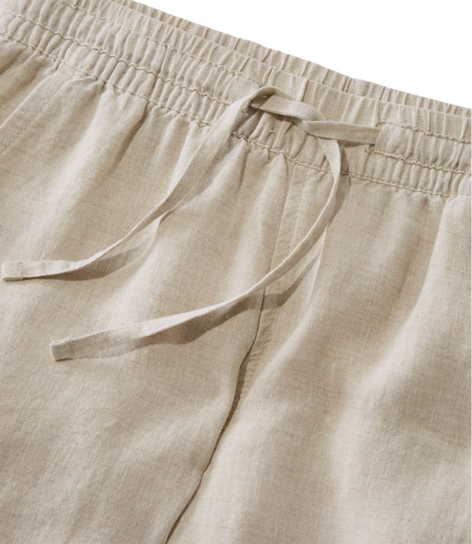 Women's Premium Washable Linen Pull-On Pants - Image 5