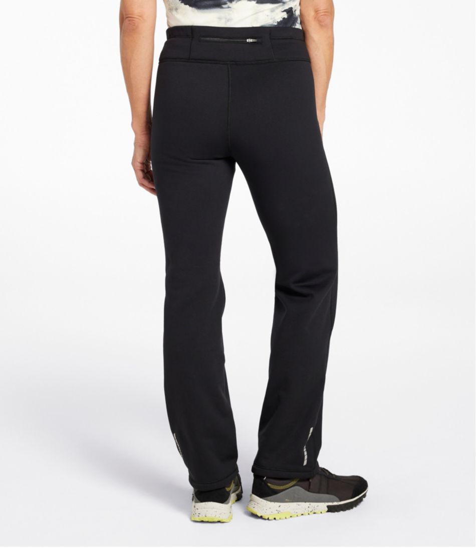 Women's PrimaLoft ThermaStretch Fleece Pants, Mid-Rise Straight-Leg - Image 3