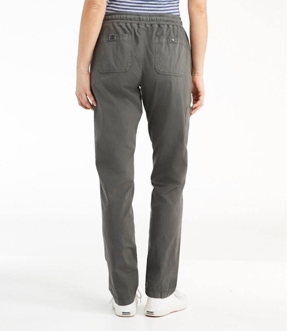 Women's Stretch Ripstop Pull-On Pants, Slim-Leg - Image 3