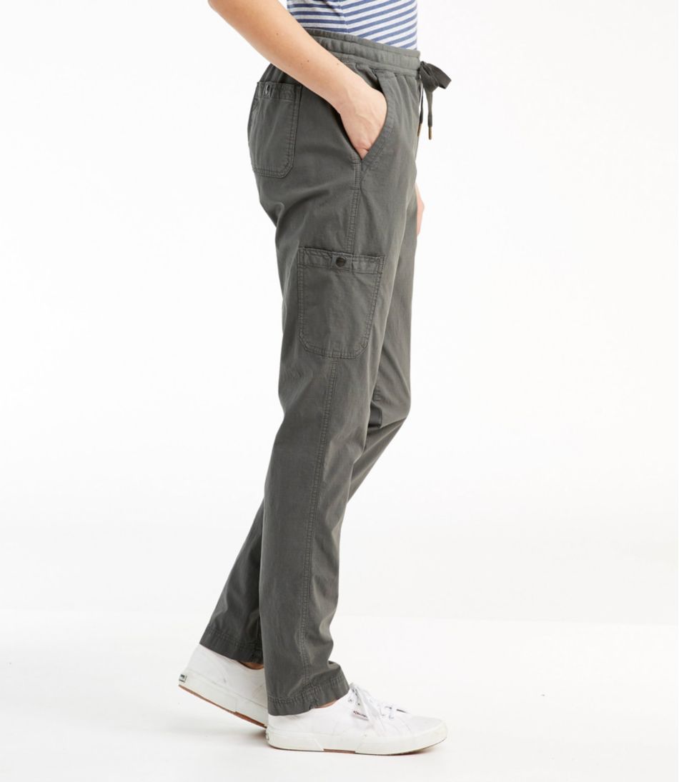 Women's Stretch Ripstop Pull-On Pants, Slim-Leg - Image 4
