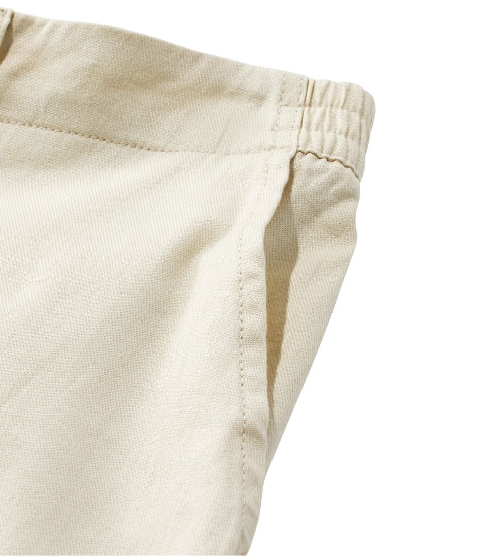 Women's Comfort Stretch Cotton/Linen Pants, High-Rise Ankle - Image 4