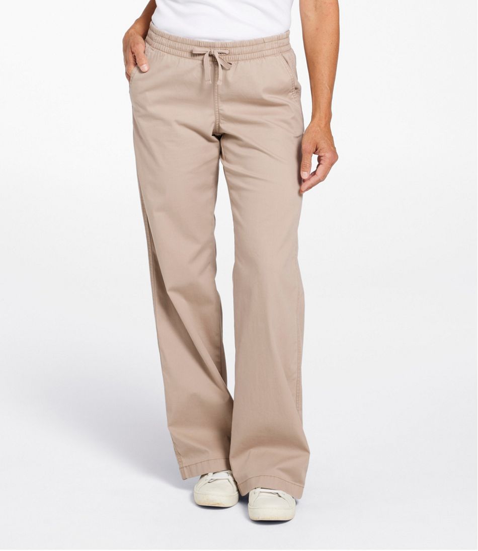 Lakewashed Pull-on Chinos, Mid-Rise Wide-Leg - Image 2