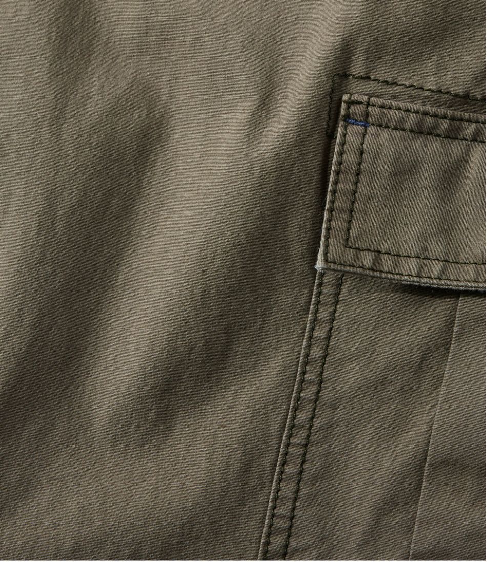 Women's Stretch Canvas Cargo Pants, Mid-Rise Straight-Leg - Image 6