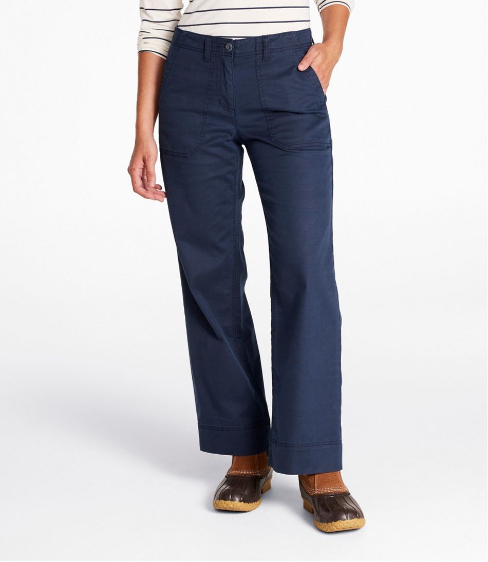 Women's Signature Utility Pants, Mid-Rise Wide-Leg Ankle-Length - Image 2
