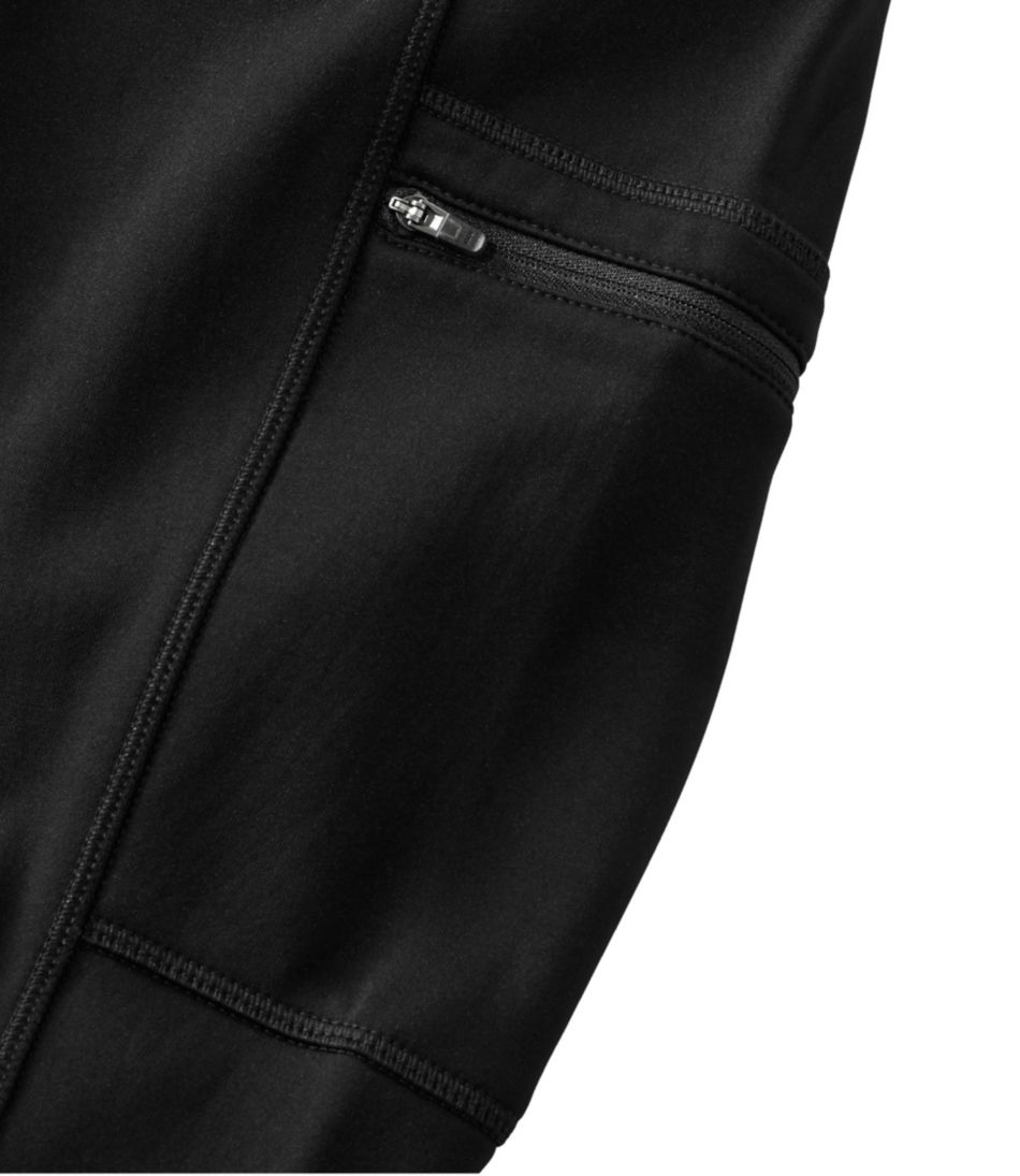Women's PrimaLoft ThermaStretch Fleece Pocket Tights, Mid-Rise - Image 4