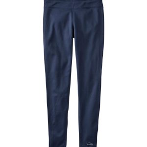 Women's PrimaLoft ThermaStretch Fleece Tights, Mid-Rise