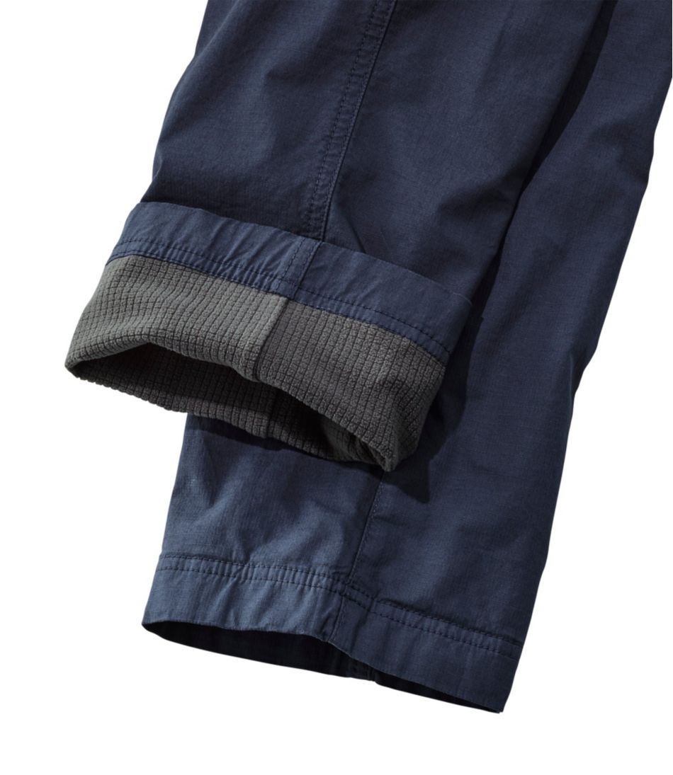 Women's Stretch Ripstop Pull-On Pants, Slim-Leg Fleece-Lined - Image 5