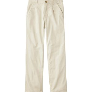Women's Signature Easy-Cotton Pleated Chinos, Ankle