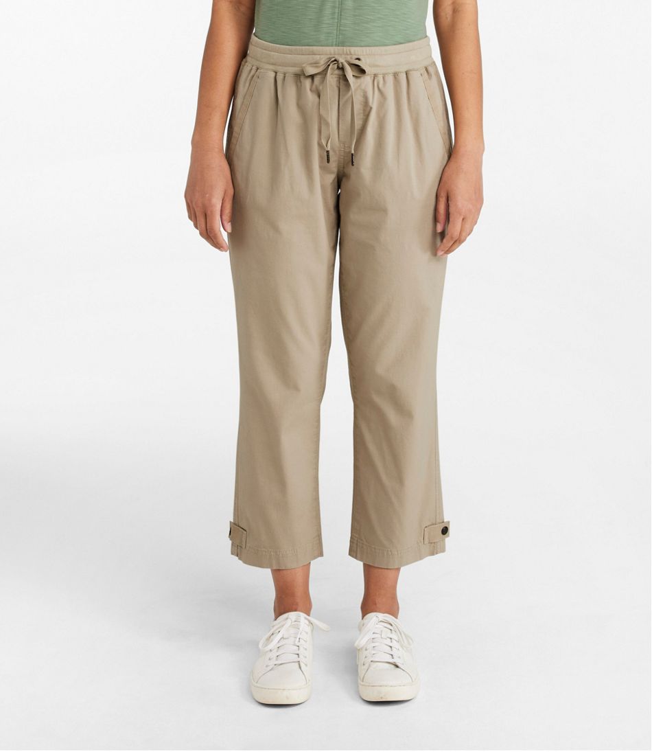 Women's Stretch Ripstop Pull-On Capri Pants, Slim-Leg - Image 2