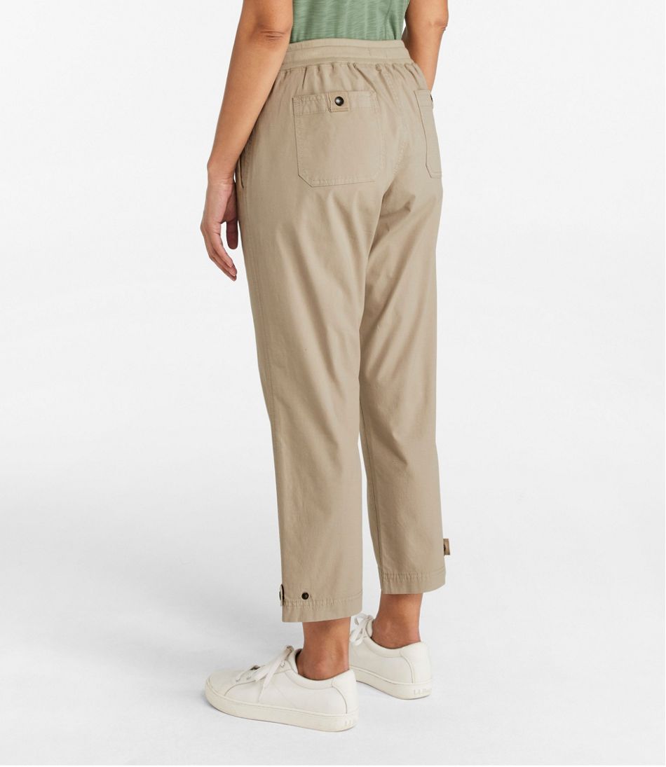 Women's Stretch Ripstop Pull-On Capri Pants, Slim-Leg - Image 3