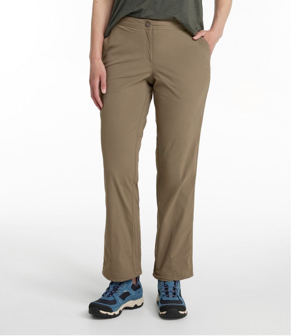 Women's Water-Repellent Comfort Trail Pants, Mid-Rise Straight-Leg - Image 2