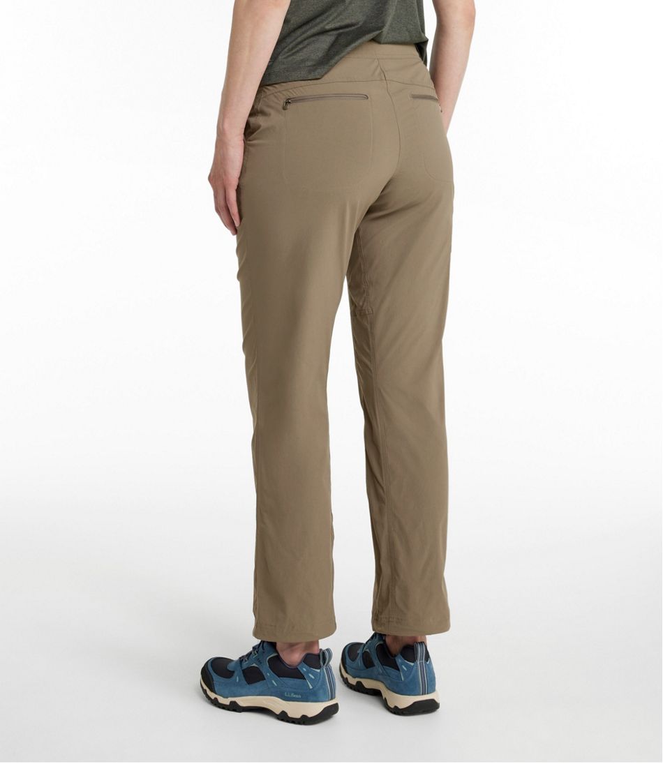 Women's Water-Repellent Comfort Trail Pants, Mid-Rise Straight-Leg - Image 3