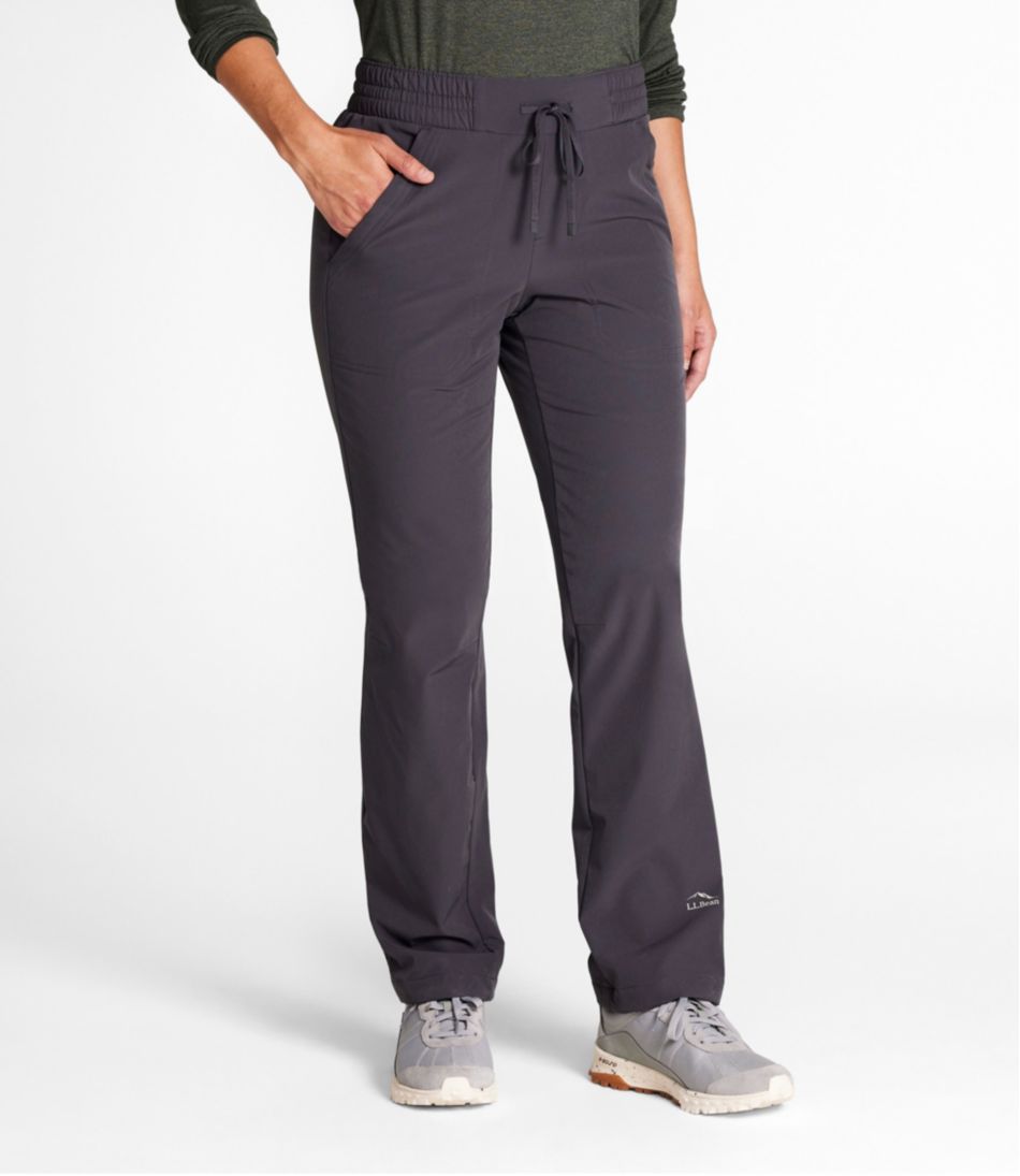 Women's VentureStretch Trail Pants, Brushed-Back Straight-Leg - Image 2
