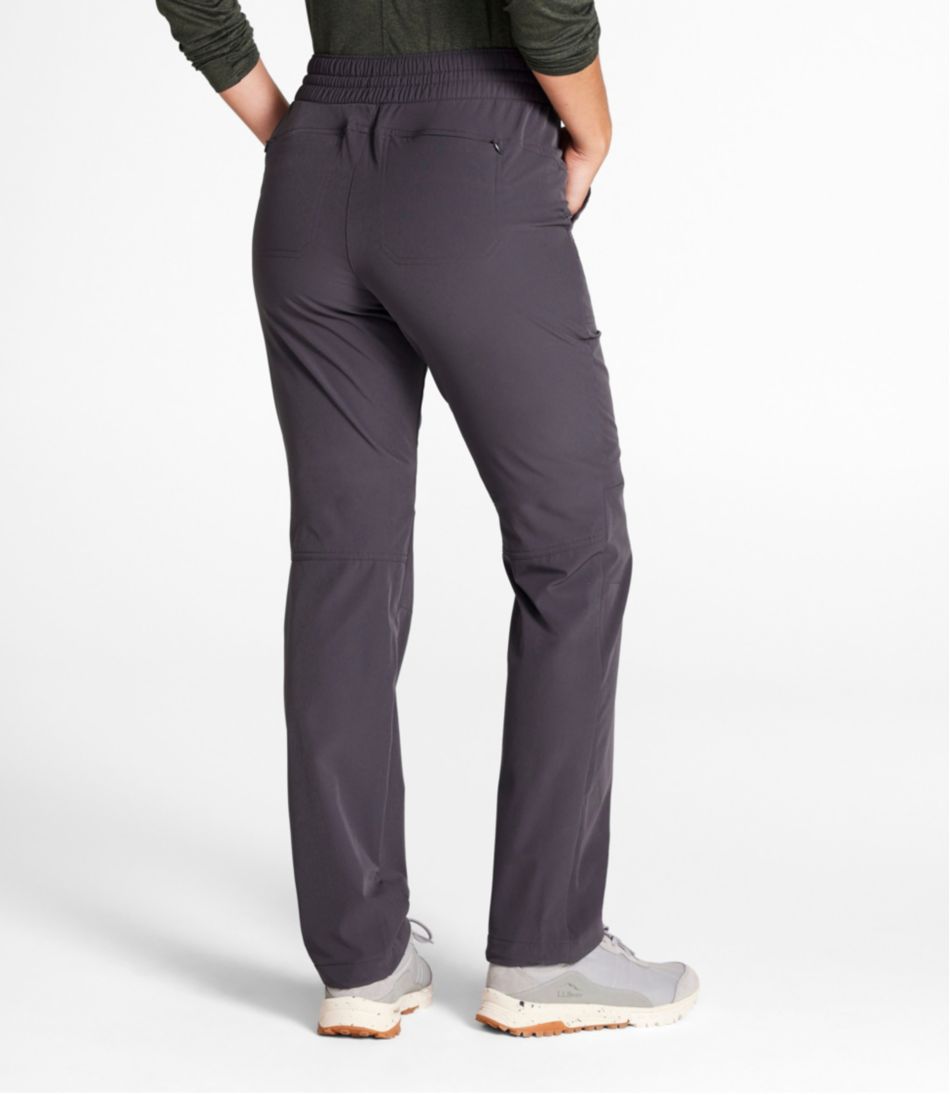 Women's VentureStretch Trail Pants, Brushed-Back Straight-Leg - Image 3