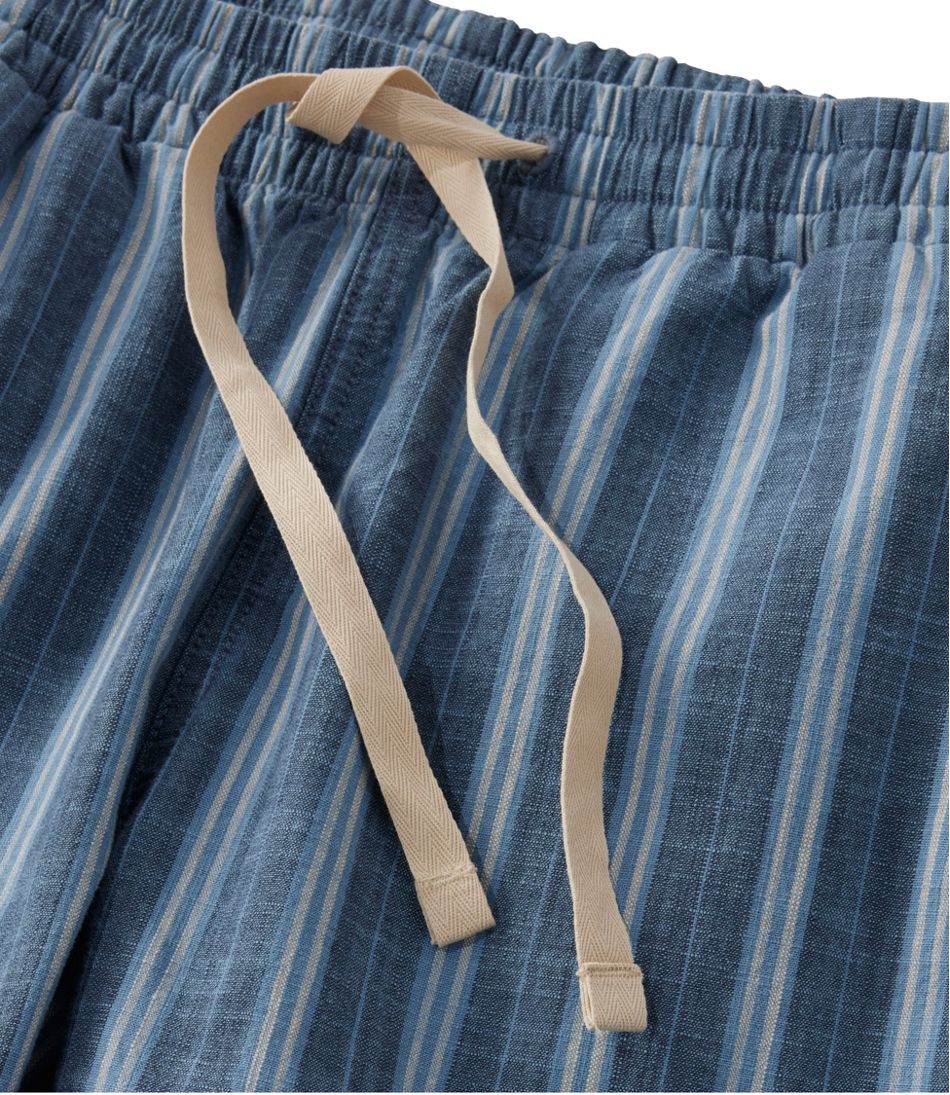 Women's Lakewashed Pull-On Chinos, Mid-Rise Tapered-Leg Chambray Ankle Pants - Image 4