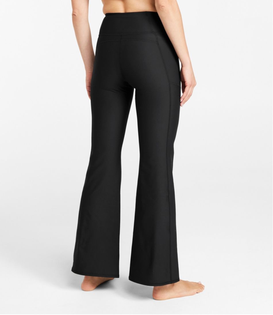 Women's L.L.Bean Everyday Performance Leggings, High-Rise Flare - Image 3