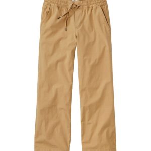 Women's Stretch Ripstop Pull-On Pants, Wide-Leg Ankle