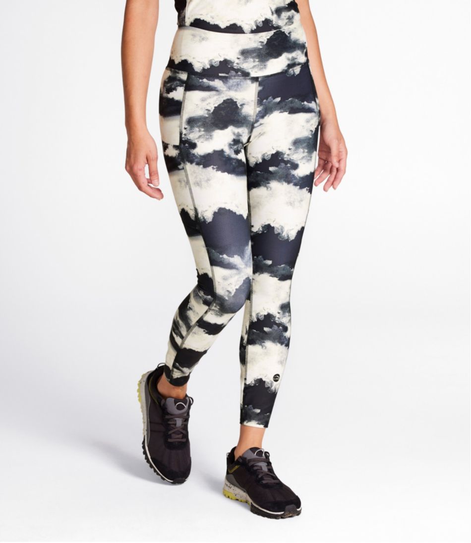 Women's L.L.Bean Everyday Performance 7/8 Leggings, High-Rise Pocket Print - Image 2
