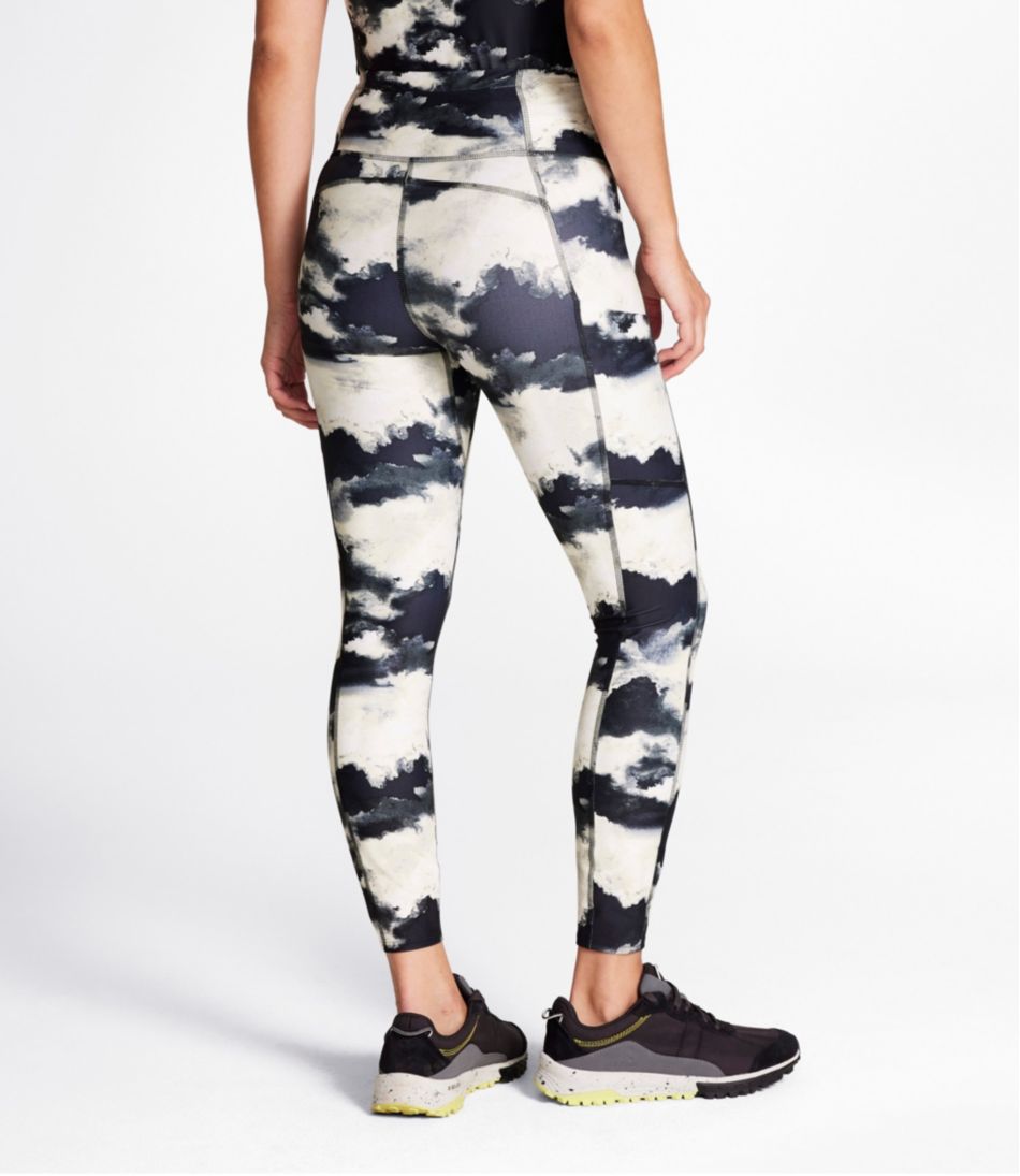 Women's L.L.Bean Everyday Performance 7/8 Leggings, High-Rise Pocket Print - Image 3