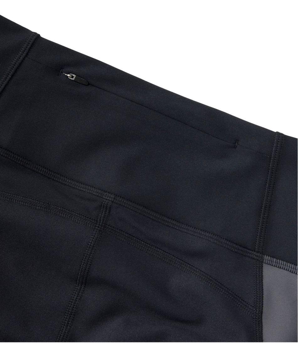 Women's L.L.Bean Everyday Performance 7/8 Leggings, High-Rise Pocket Colorblock - Image 4