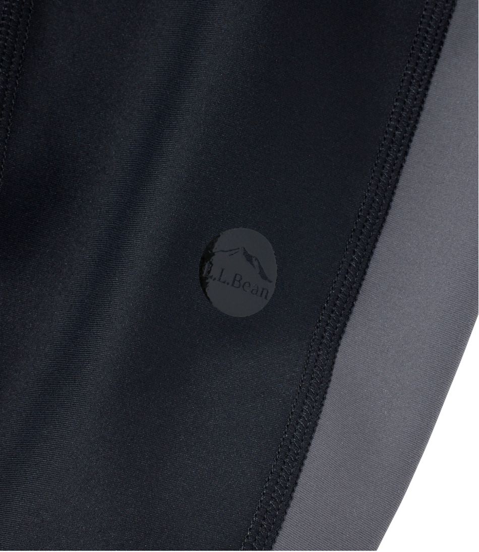 Women's L.L.Bean Everyday Performance 7/8 Leggings, High-Rise Pocket Colorblock - Image 6