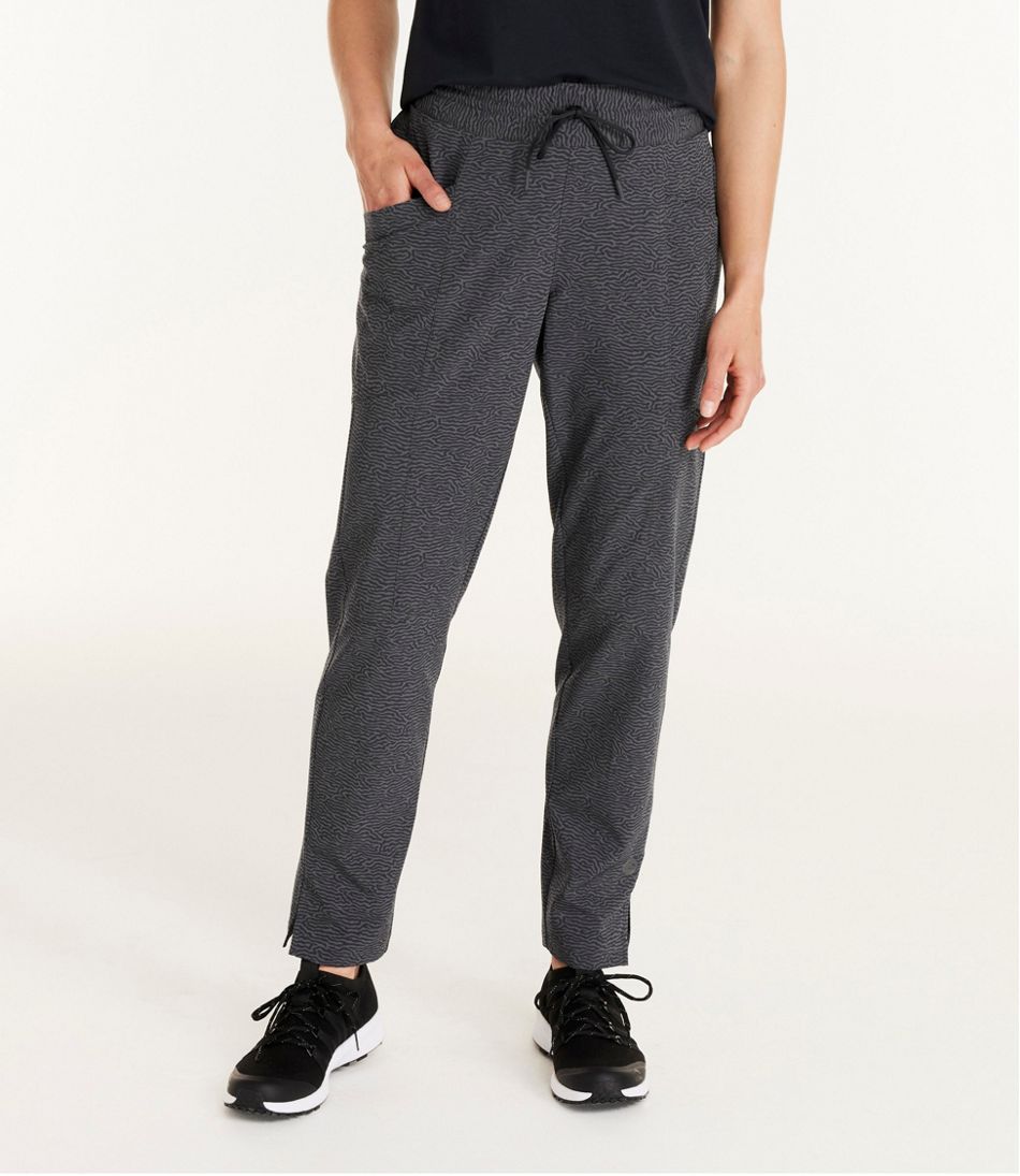 Women's VentureStretch Woven Ankle Pants, Mid-Rise Print