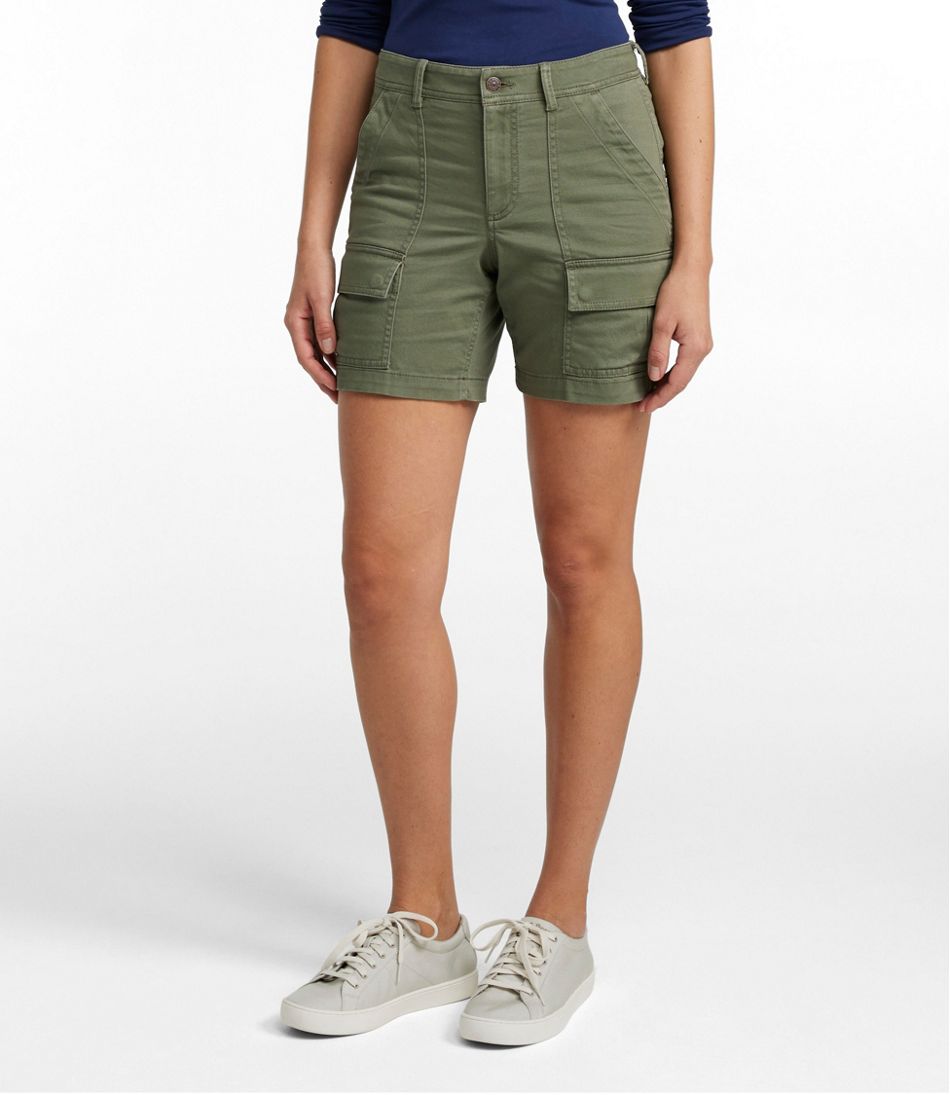 Women's Comfort Stretch Shorts, Cargo 7" - Image 2