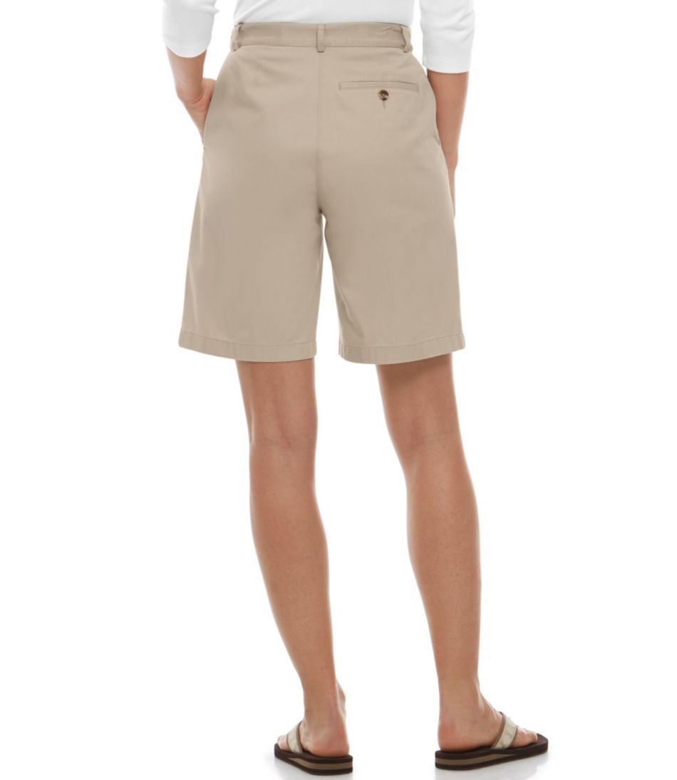 Women's Wrinkle-Free Bayside Shorts, Ultra High-Rise Hidden Comfort Waist 9" - Image 3