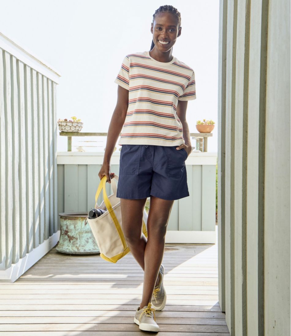 Women's Sunwashed Canvas Shorts - Image 6